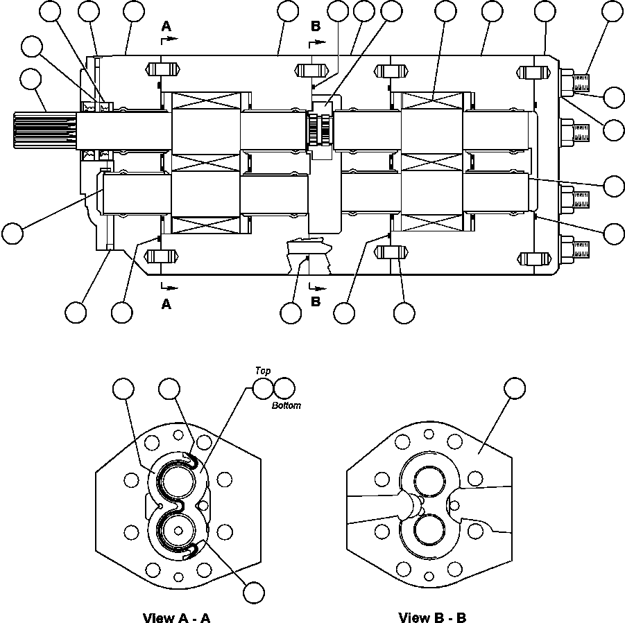 Пробка BF4458 KOMATSU