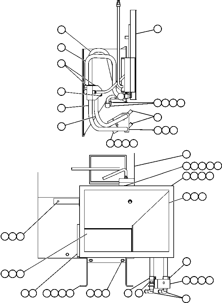 HEATER/AIR CONDITIONER ASSEMBLY (SEE INDEX) SM5930 KOMATSU