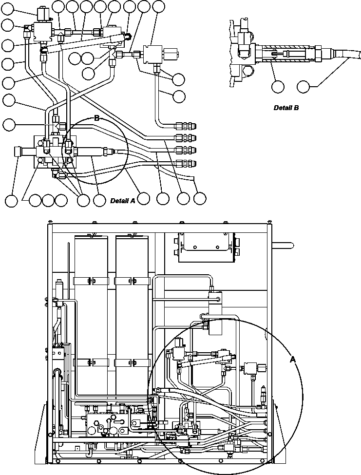 Трубка EH6476 KOMATSU