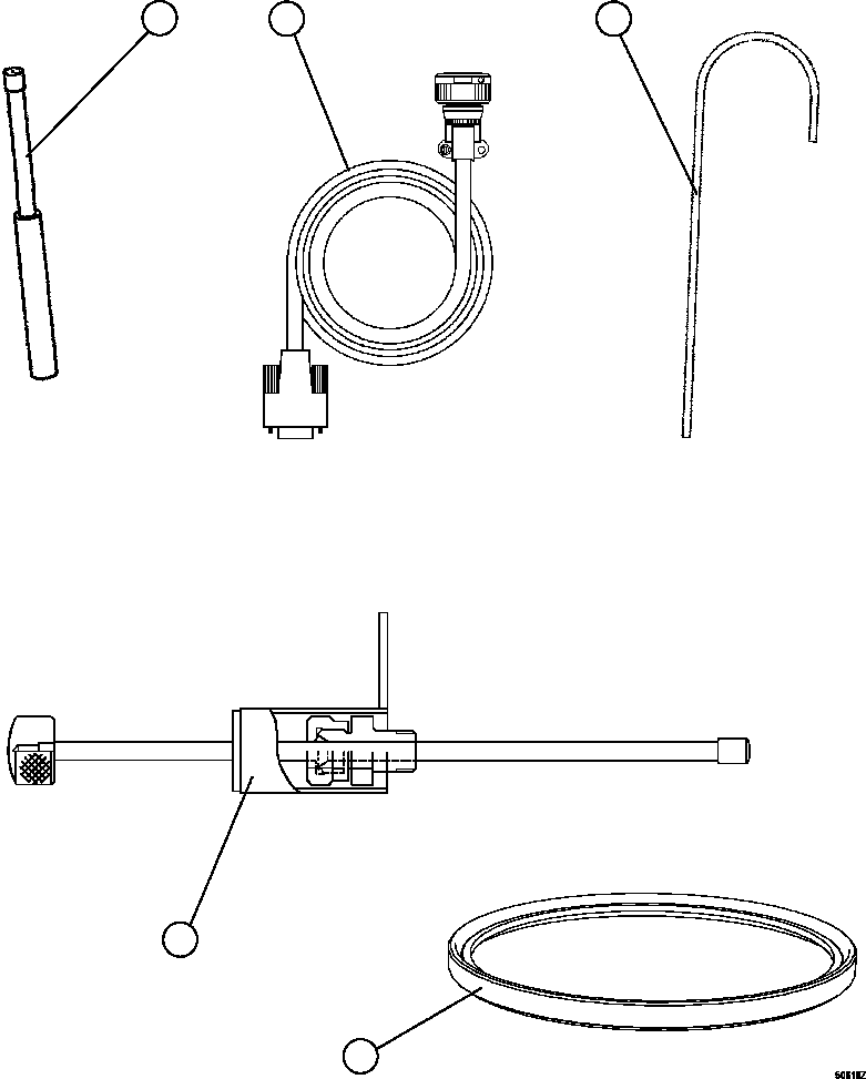 FLOATING SEAL INSTALLATION TOOL (REAR BRAKE, LARGE) XB5790 KOMATSU