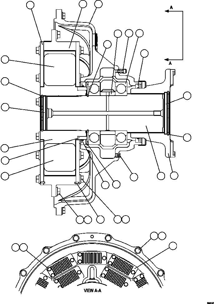 RUBBER, SMALL 561-01-32410 KOMATSU