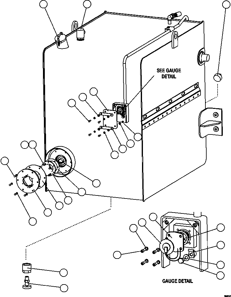 Винт с головкой - M10 X 1.50 X 16 1010-81016 KOMATSU