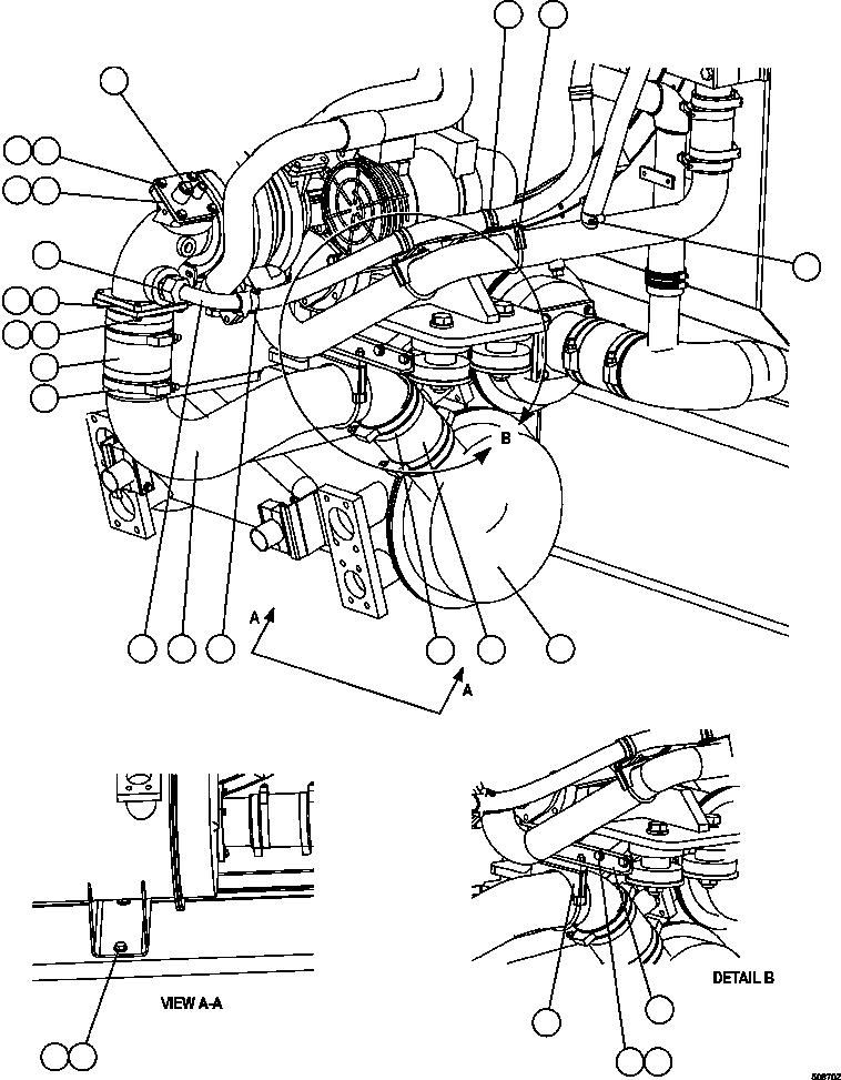 Прокладка PC1979 KOMATSU