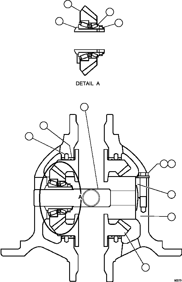 Дифференциал в сборе 562-22-30113 KOMATSU