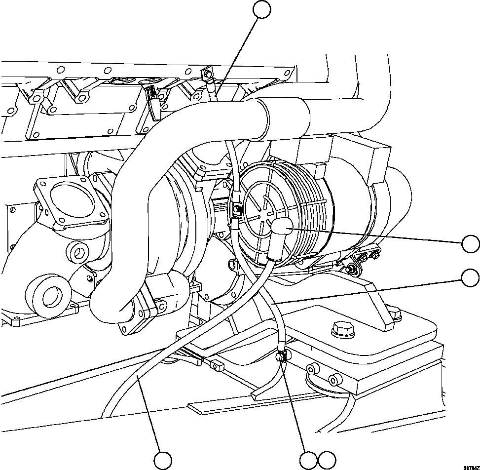 Кабель CH4326 KOMATSU