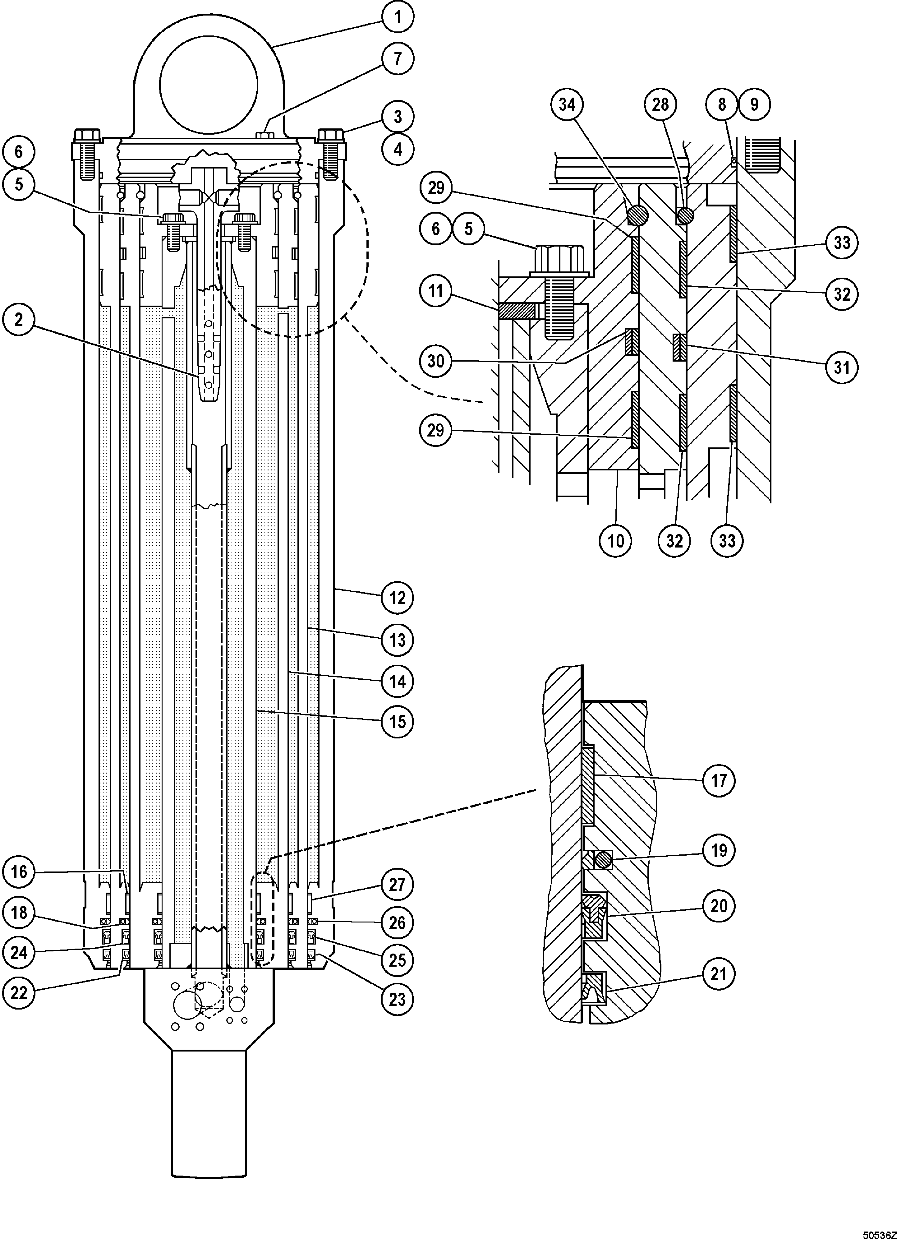 Vent AHVM2202 KOMATSU