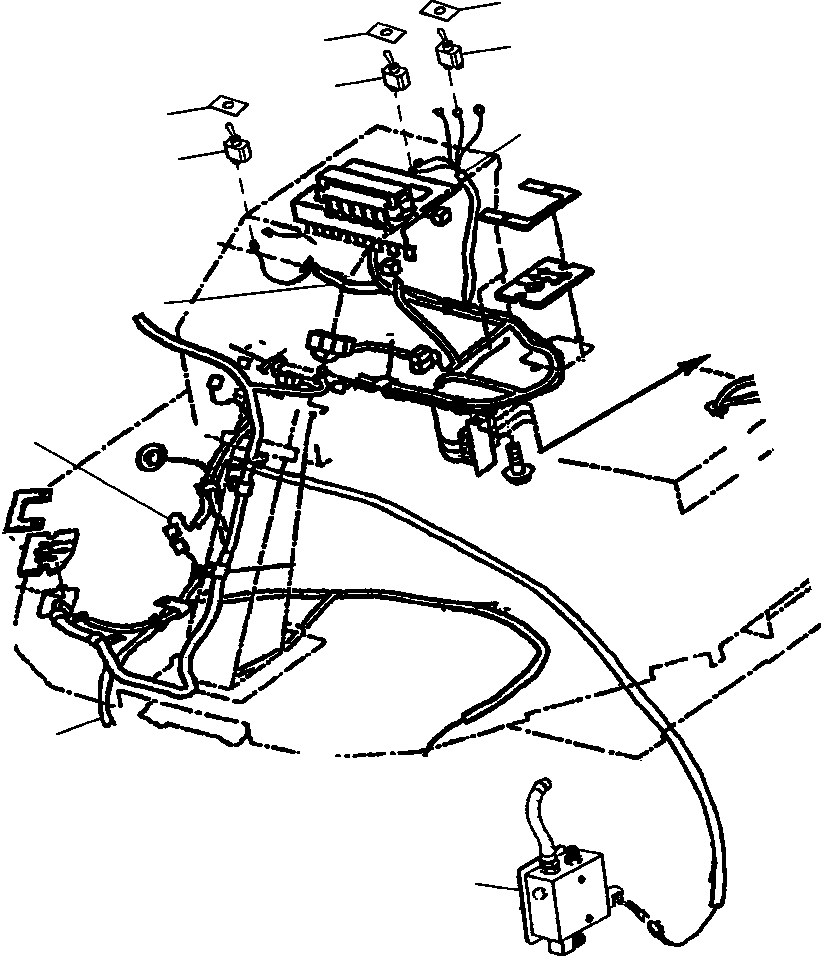 Наклейка 418-U77-A970 KOMATSU