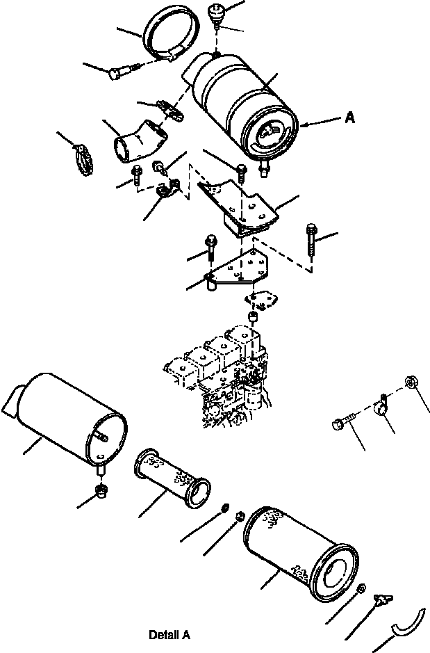 Предупреждающая табличка 417-93-A1420 KOMATSU