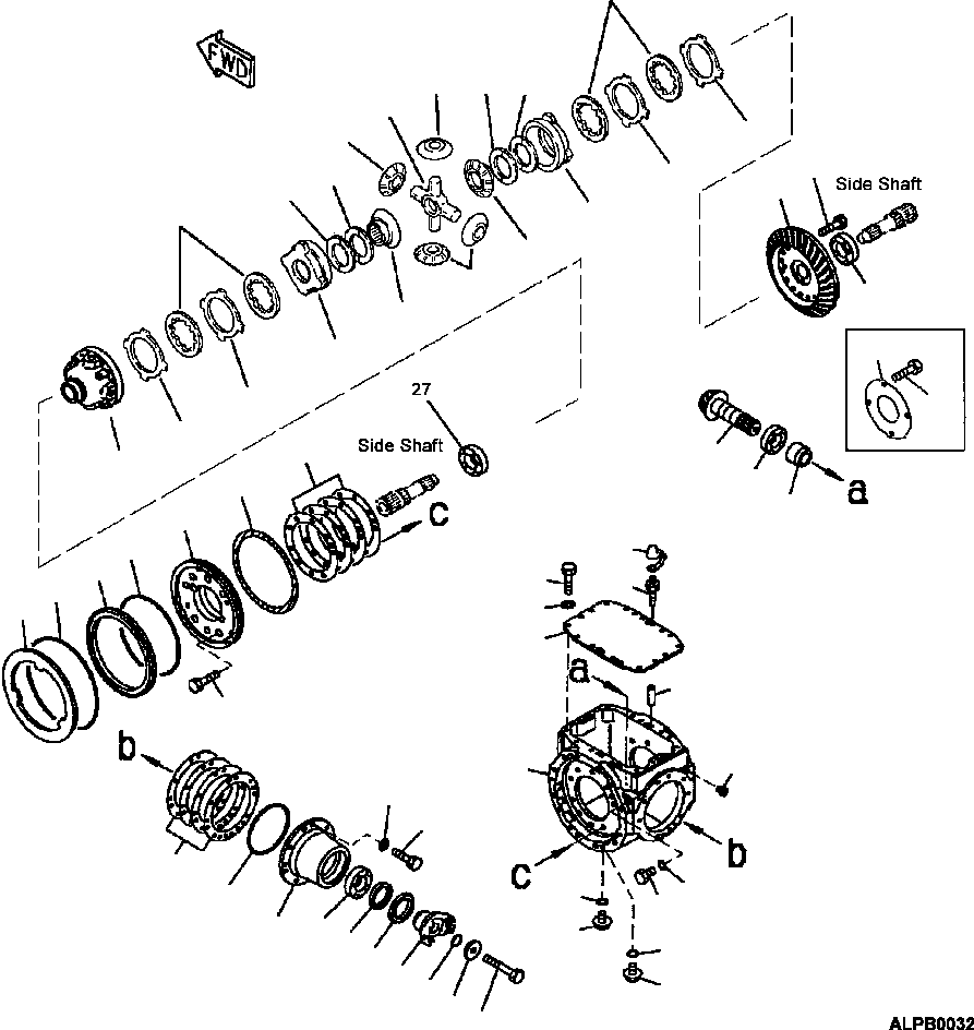 DIFFERENTIAL 418-22-27100 KOMATSU