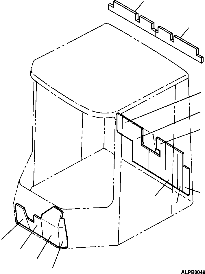 SHEET (52x25x310mm) 421-926-A190 KOMATSU