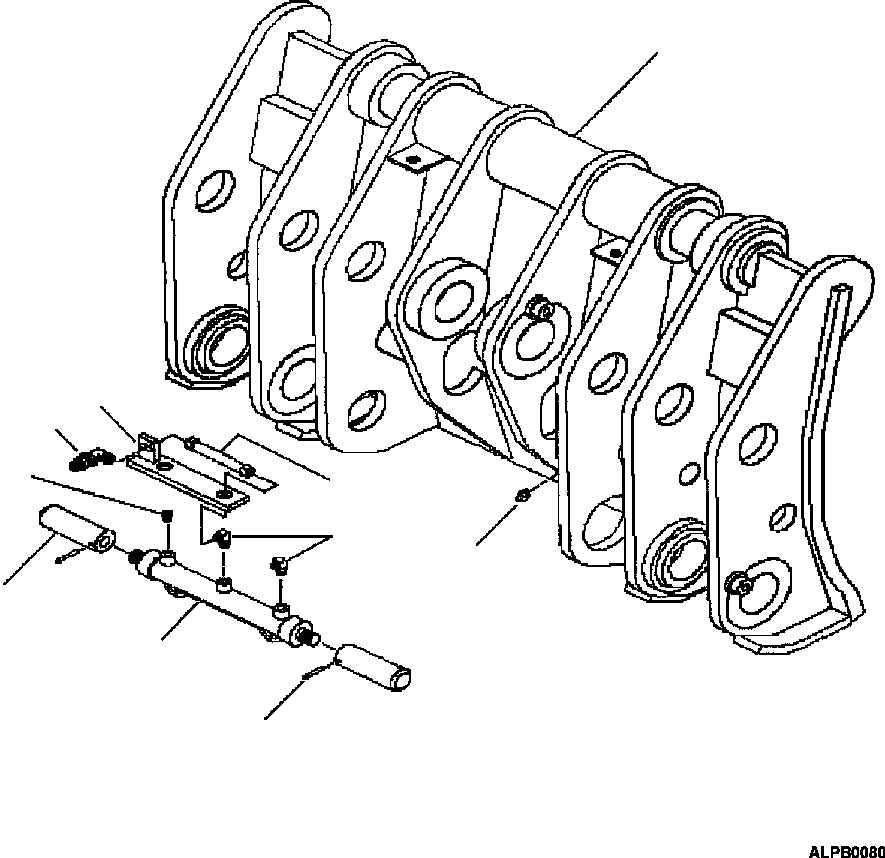 COUPLER ASSEMBLY, JRB HYDRAULIC 418-879-A100 KOMATSU
