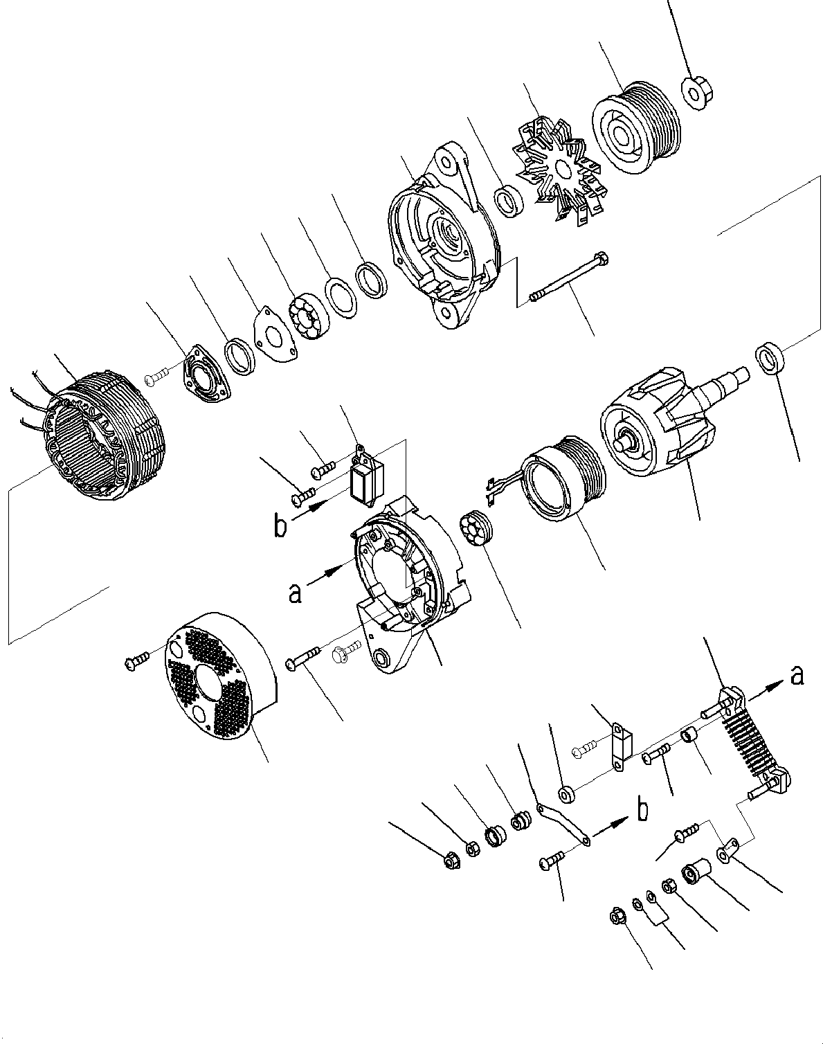 Упорное кольцо KD1-33923-0240 KOMATSU