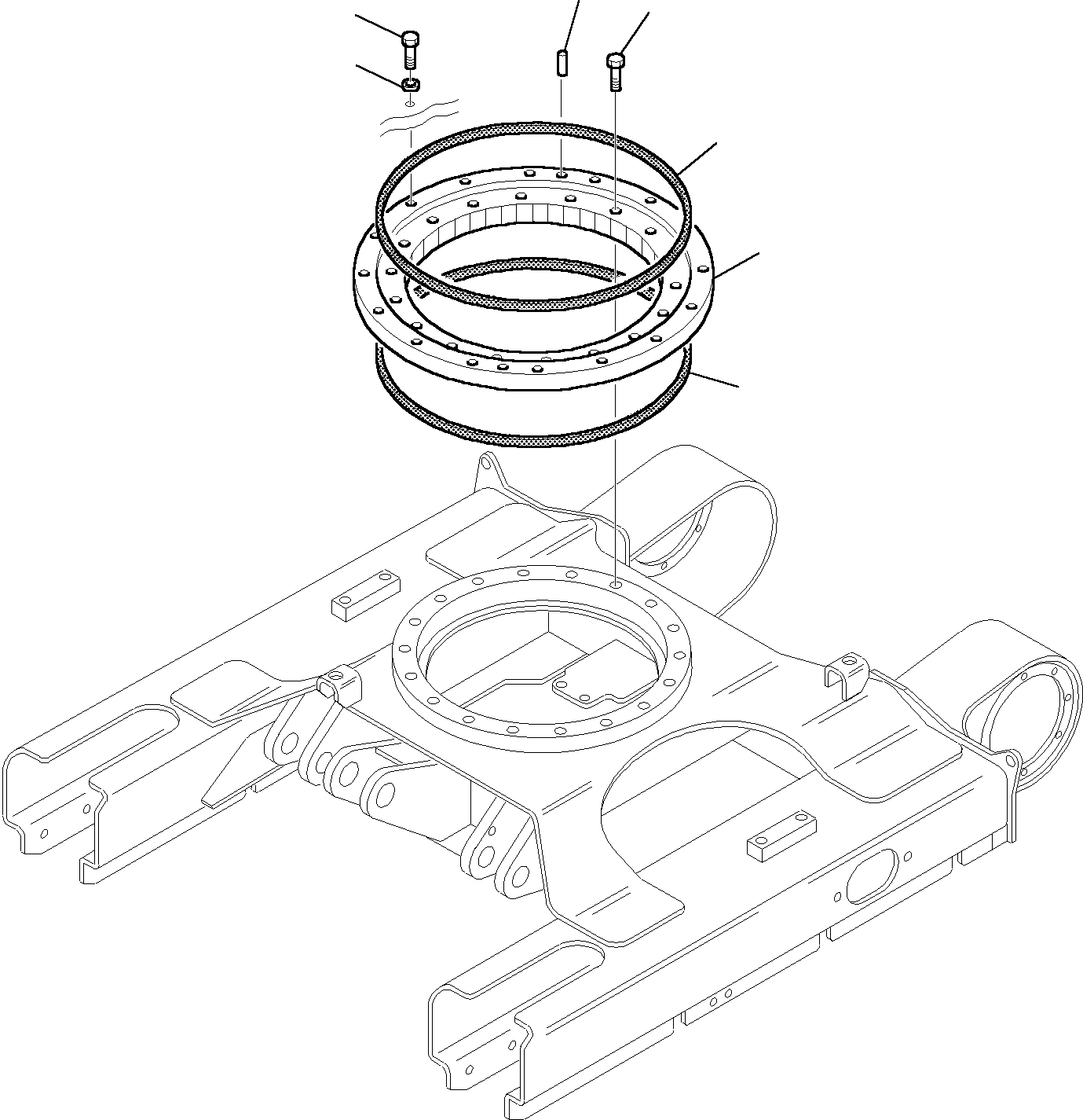 SWING CIRCLE 806000041 KOMATSU