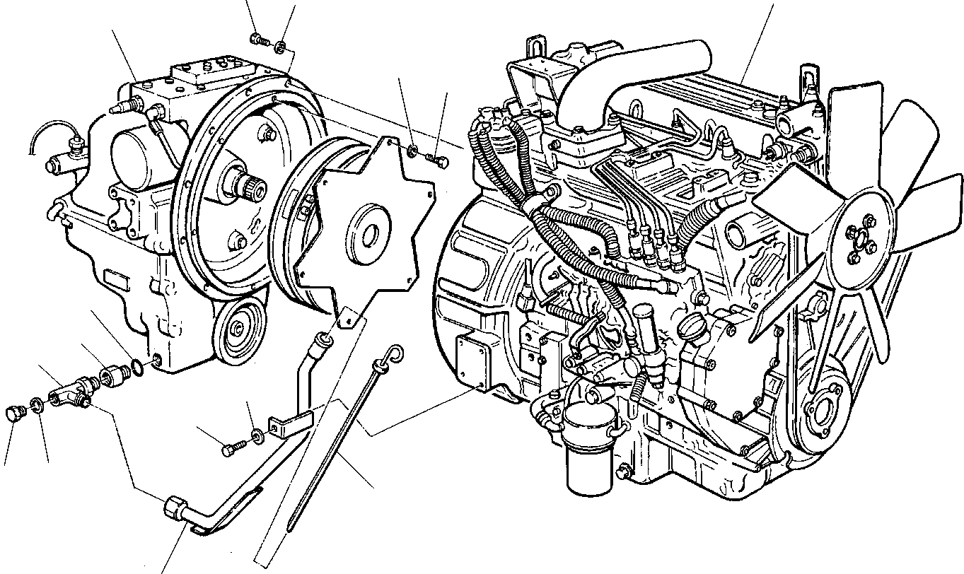 Соединительный штуцер 200364908 KOMATSU