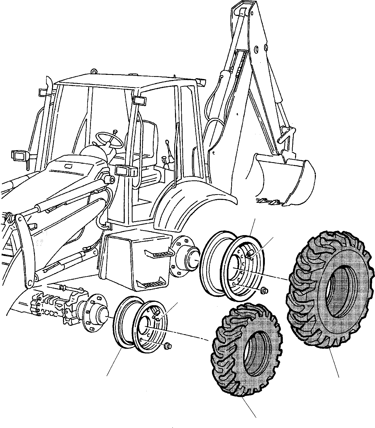 FRONT RIM 312606050 KOMATSU