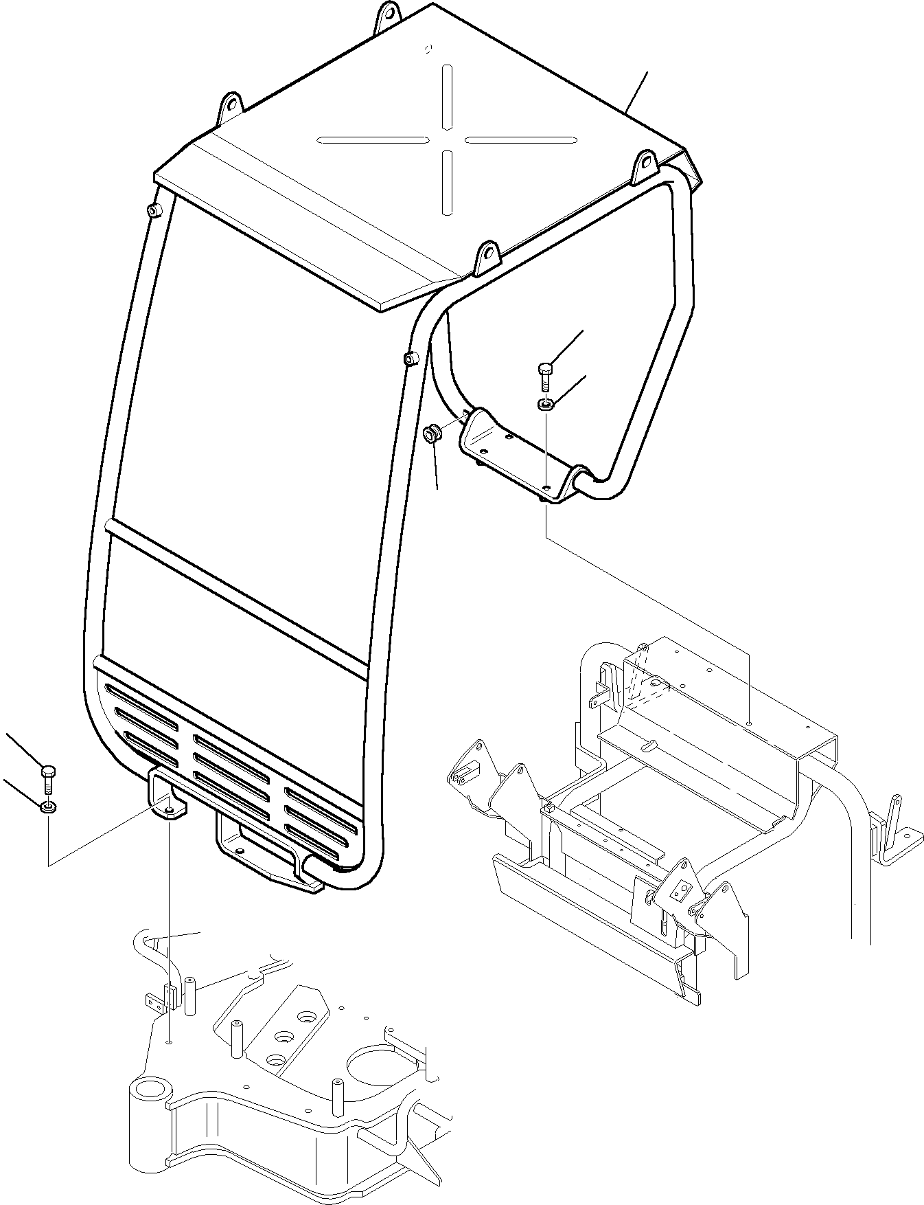 CANOPY 3F0545056 KOMATSU