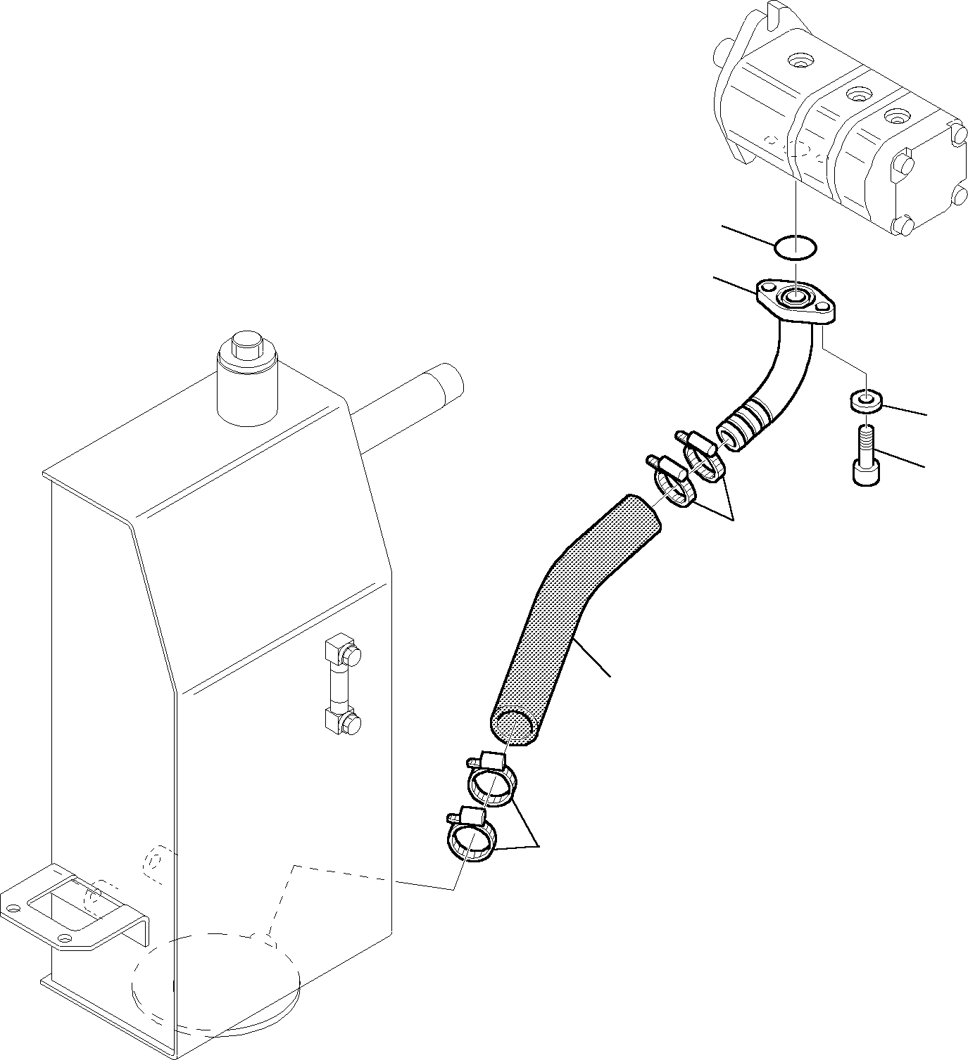 Фланец 3F0560058 KOMATSU