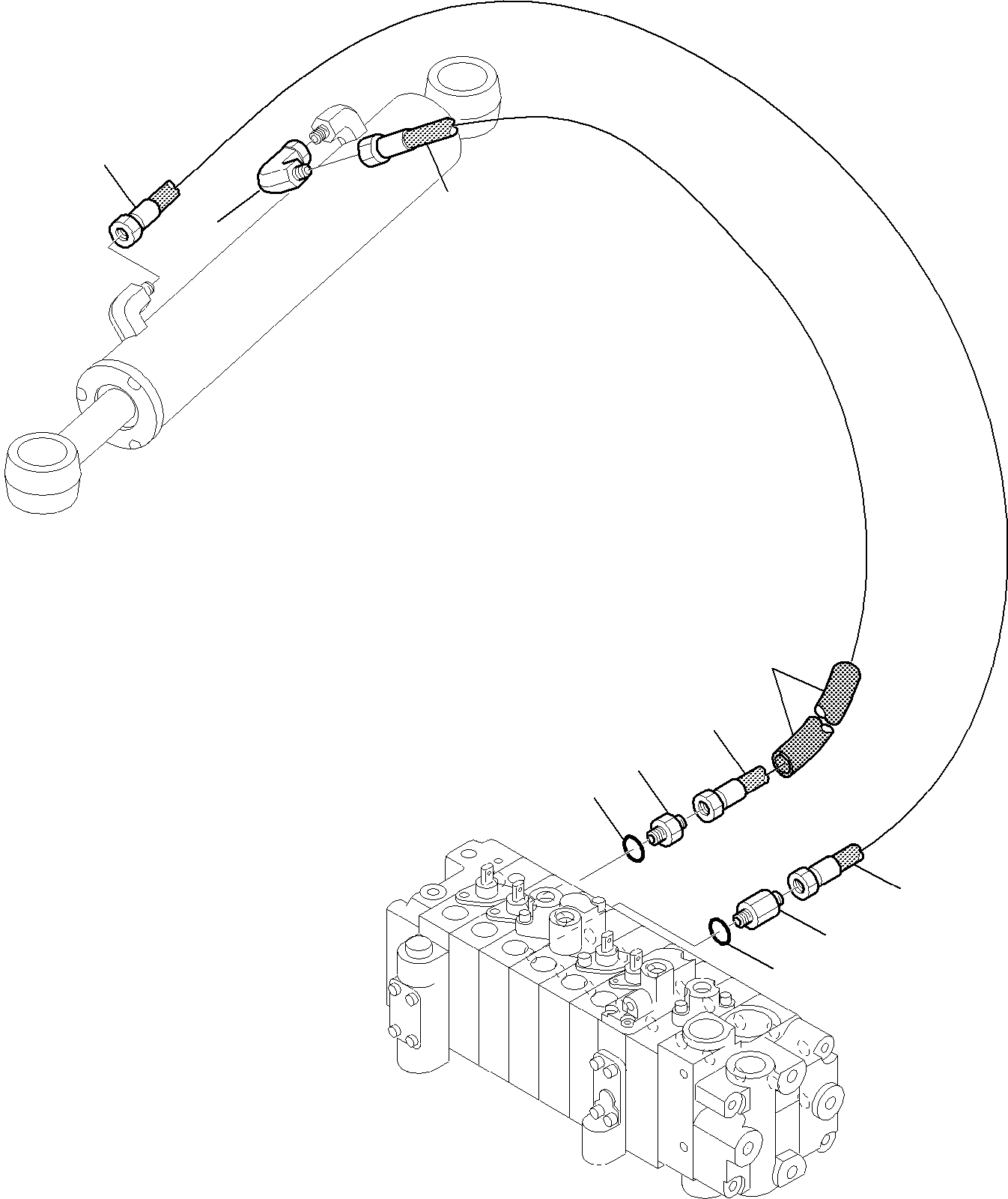 Шланг 392377003 KOMATSU