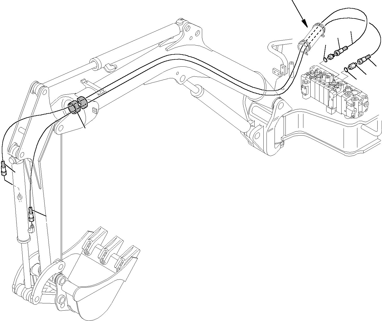 Шланг 392377006 KOMATSU