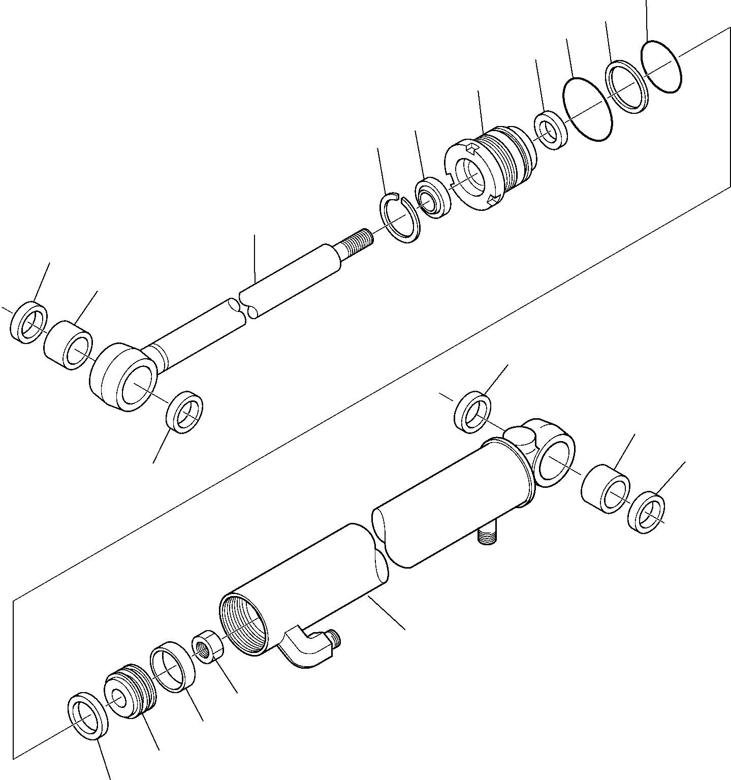ARM CYLINDER 3F0588057 KOMATSU