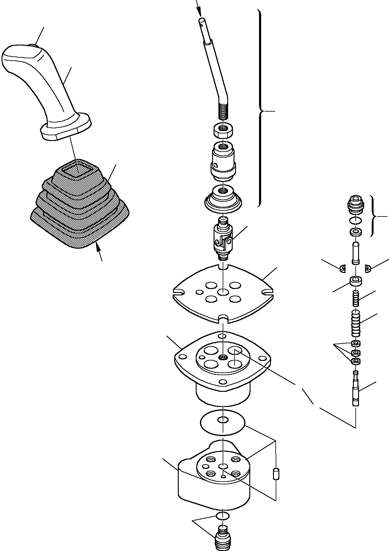 PPC VALVE, L.H. 844020238 KOMATSU