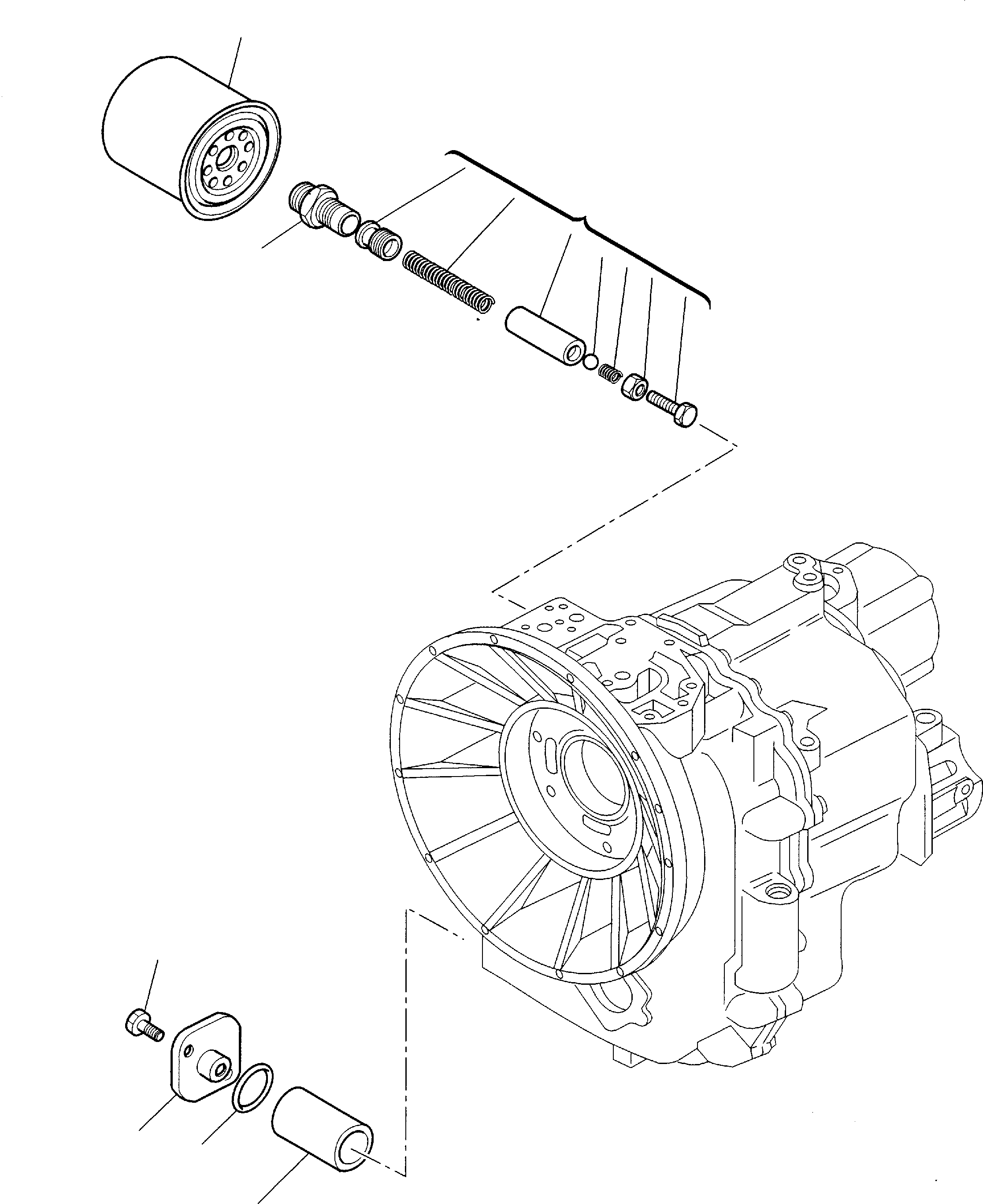 OIL FILTER CA0135859 KOMATSU