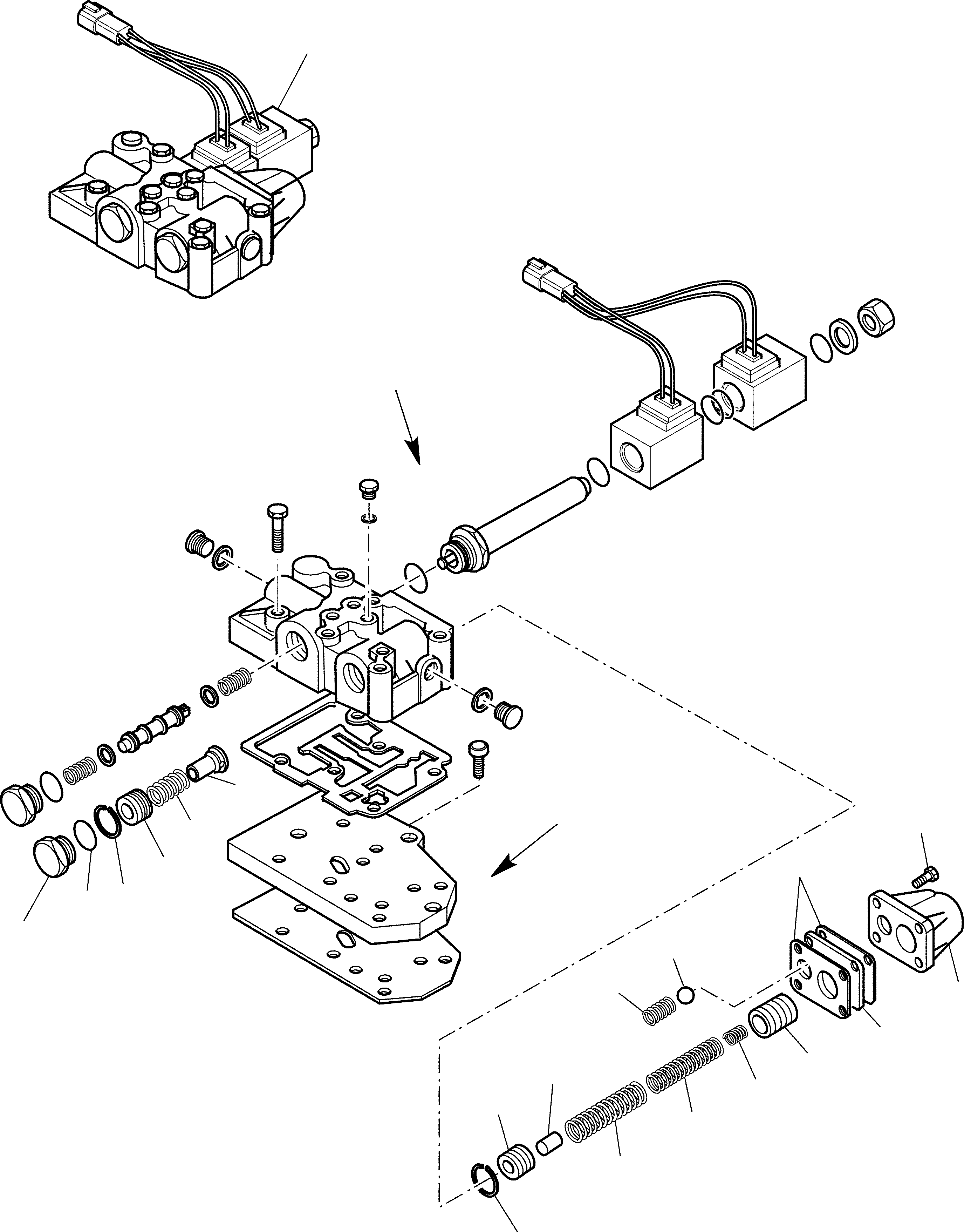 DISTRIBUTOR (CA0148367) KOMATSU