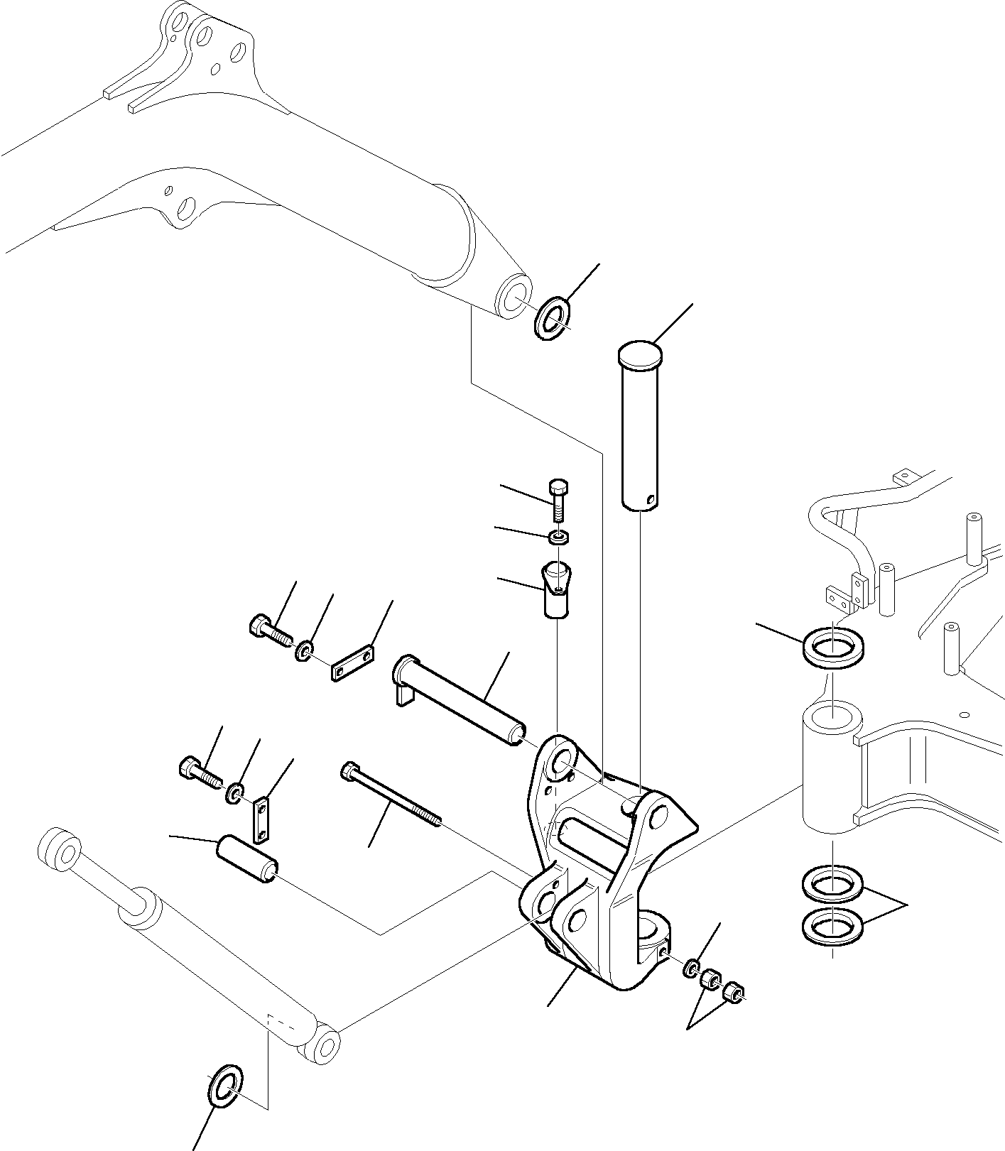 Палец 3F0597055 KOMATSU