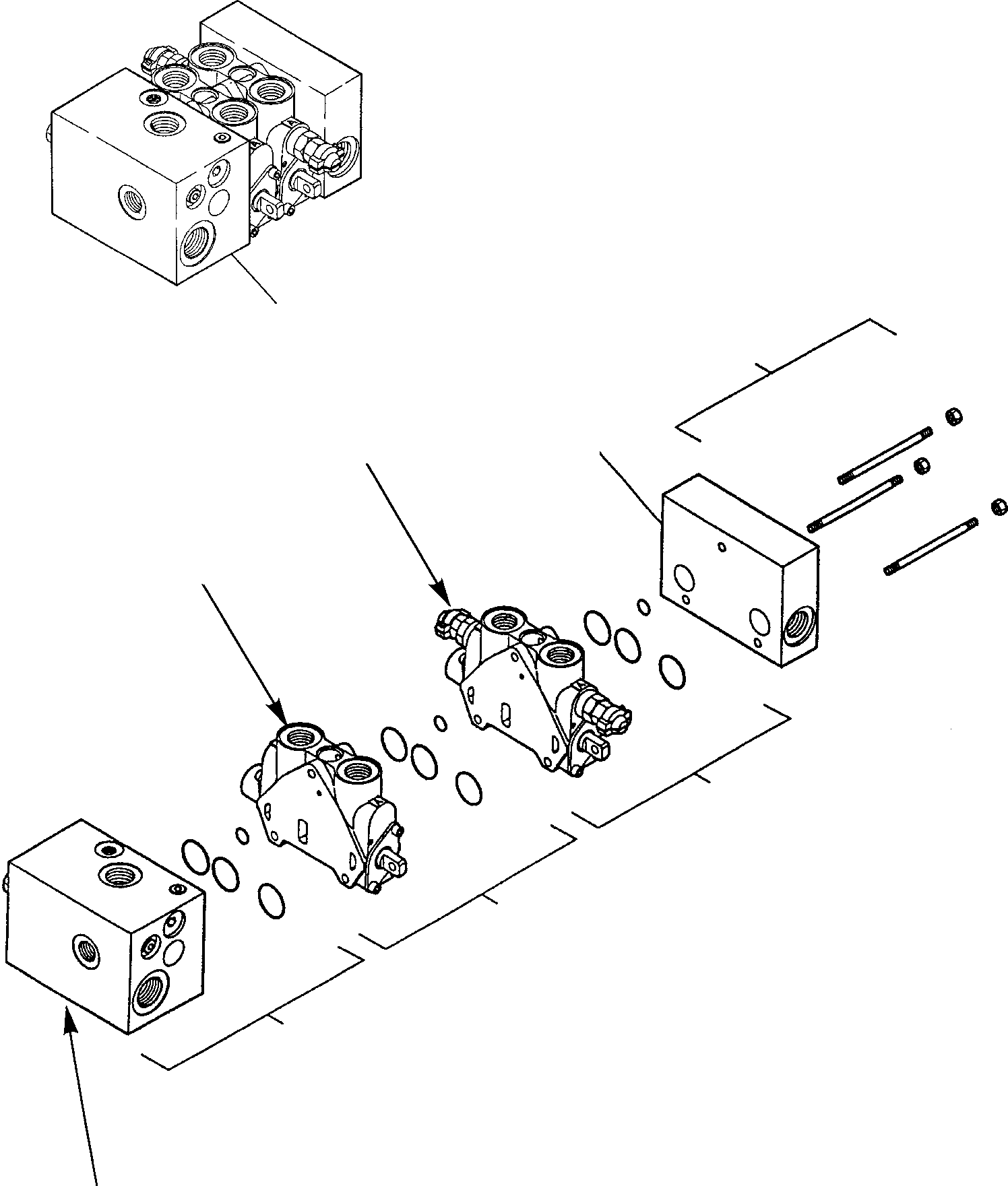 Control valve,assy 844020203 KOMATSU