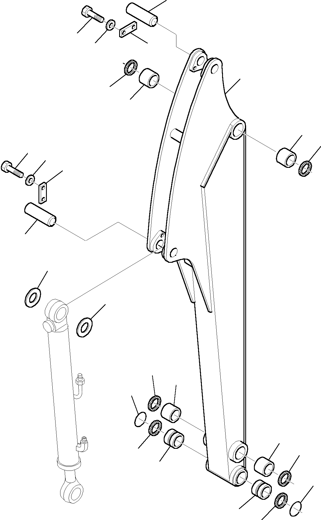 LONG ARM 3F07A8051 KOMATSU