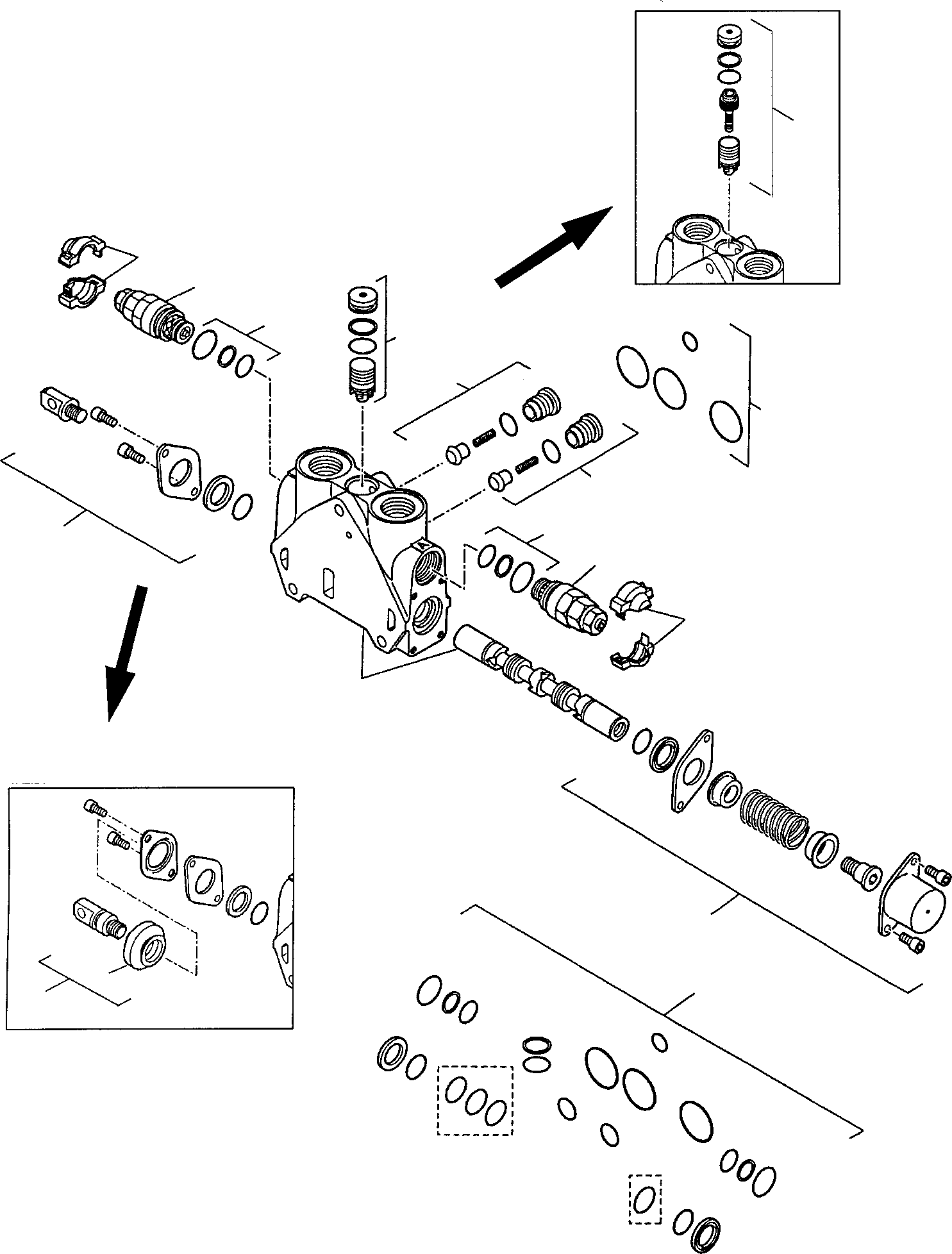 CONTROL VALVE,ASSY (844020224) KOMATSU