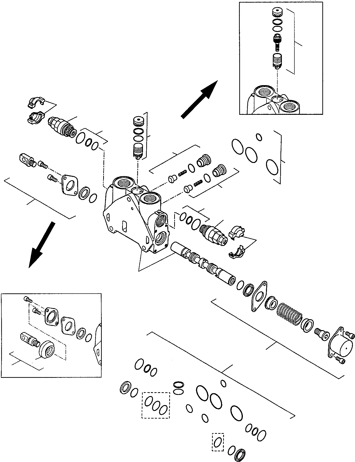 BLOCK, BOOM SWING ASSY (844200470) KOMATSU