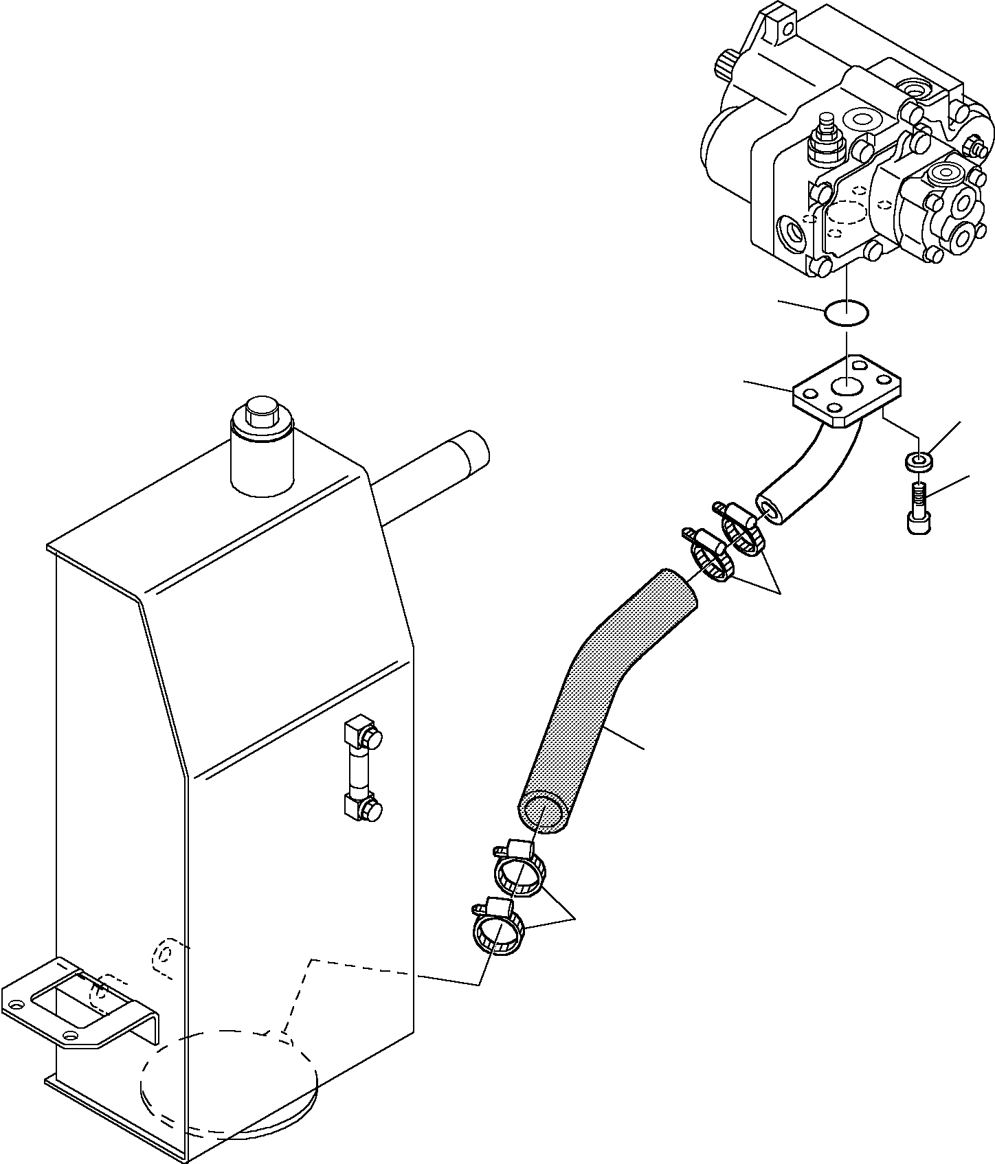 Фланец 3F0760051 KOMATSU