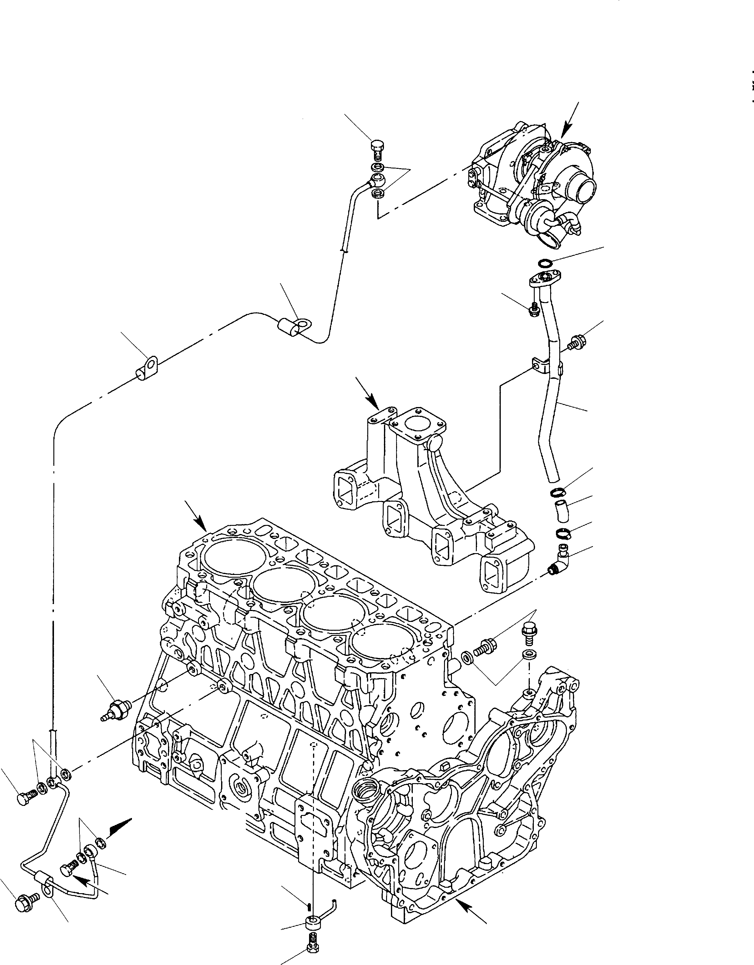 Соединение YM129506-39610 KOMATSU