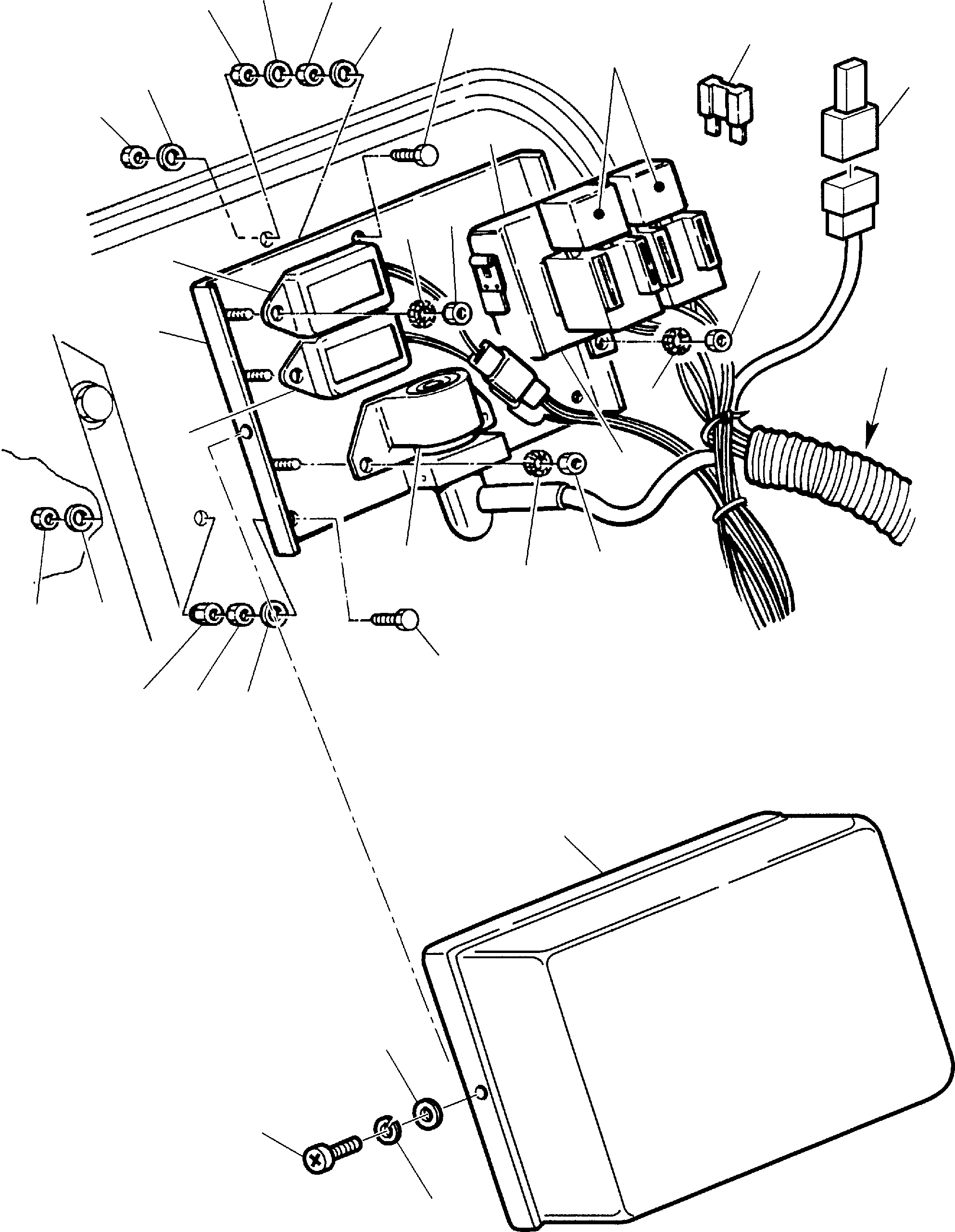 MOTOR WIRING (312612109) KOMATSU
