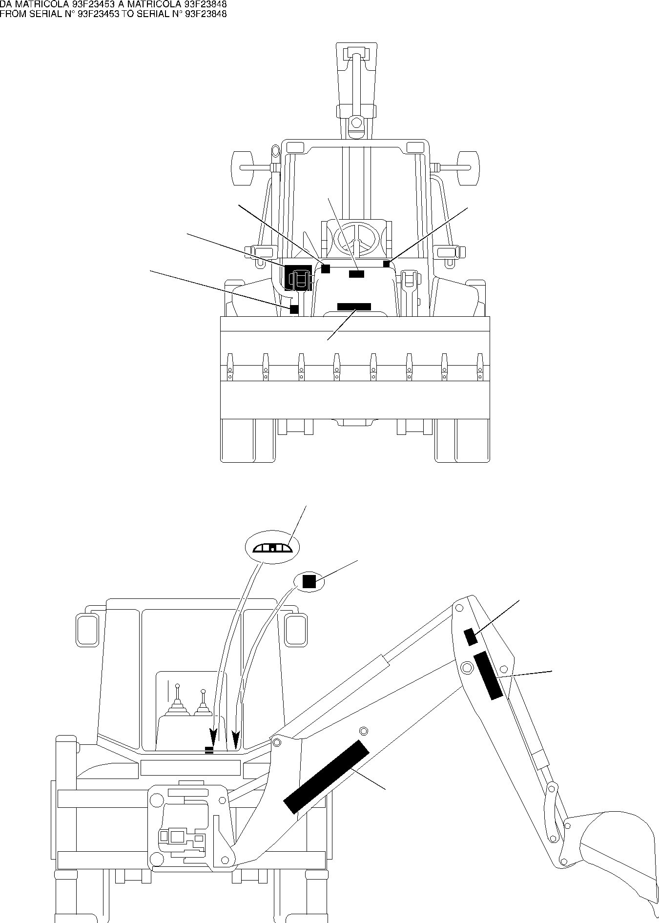 KIT, WB93R-2 BASIC STICKER (816215023) KOMATSU