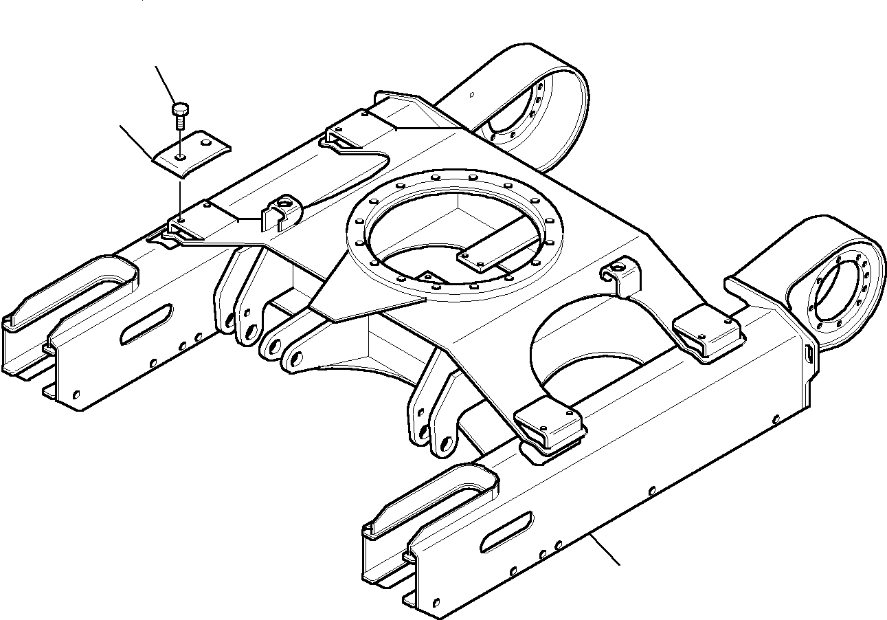VALVE SUPPORT 312731602 KOMATSU