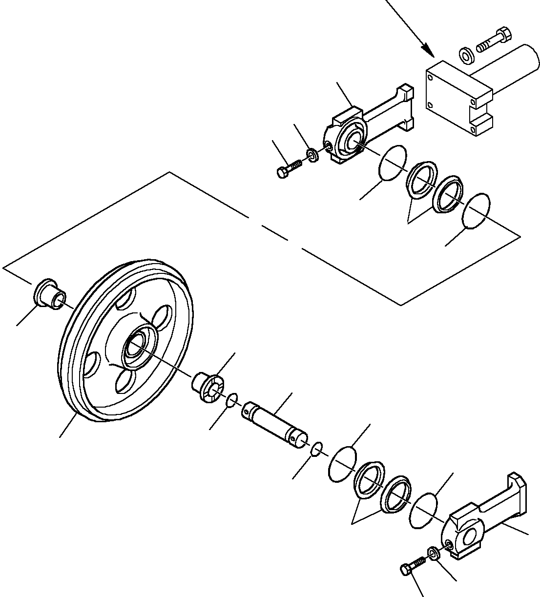 JACK ASSY 395006003 KOMATSU