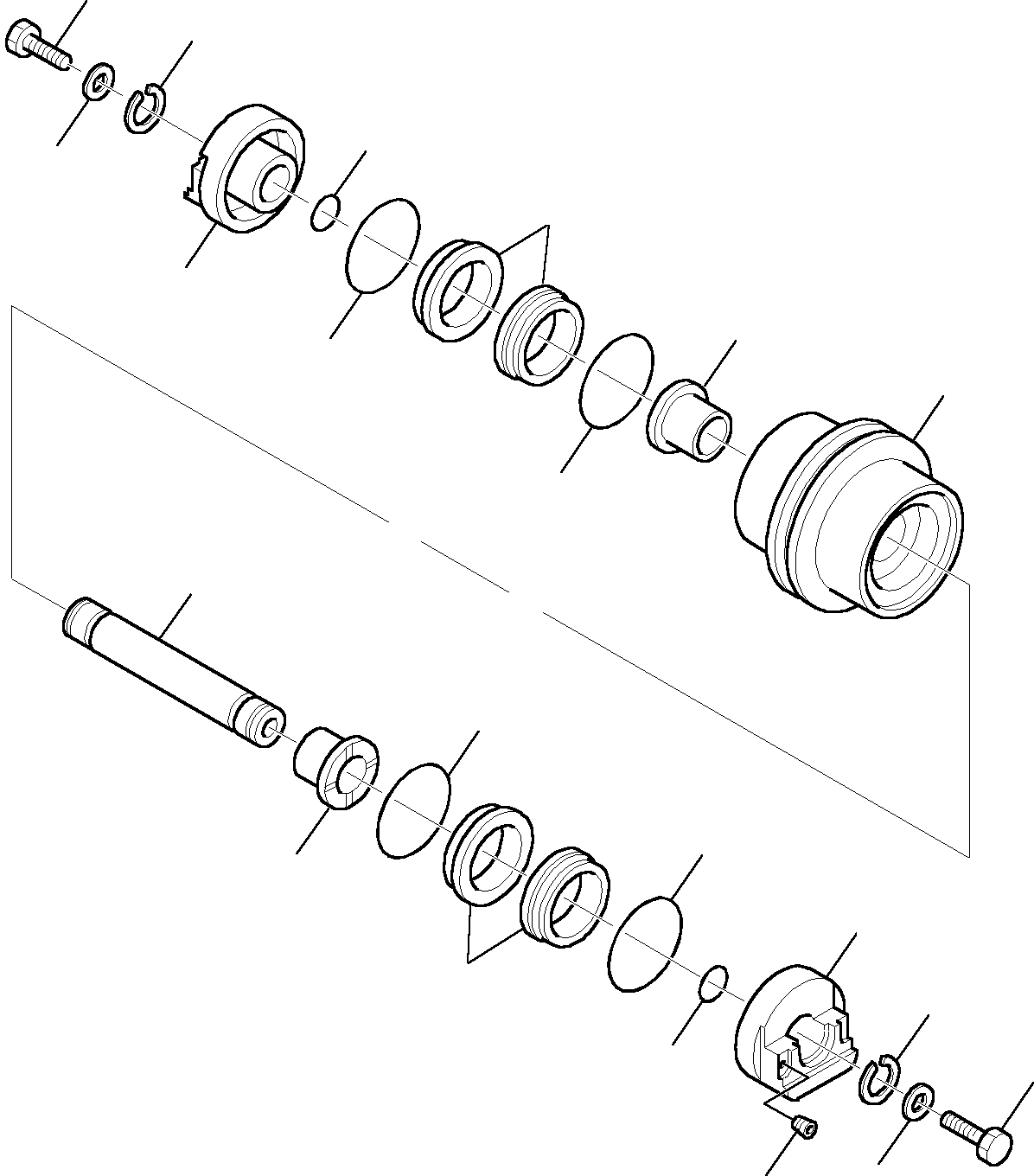TRACK ROLLER, ASSY. 3F3028051 KOMATSU