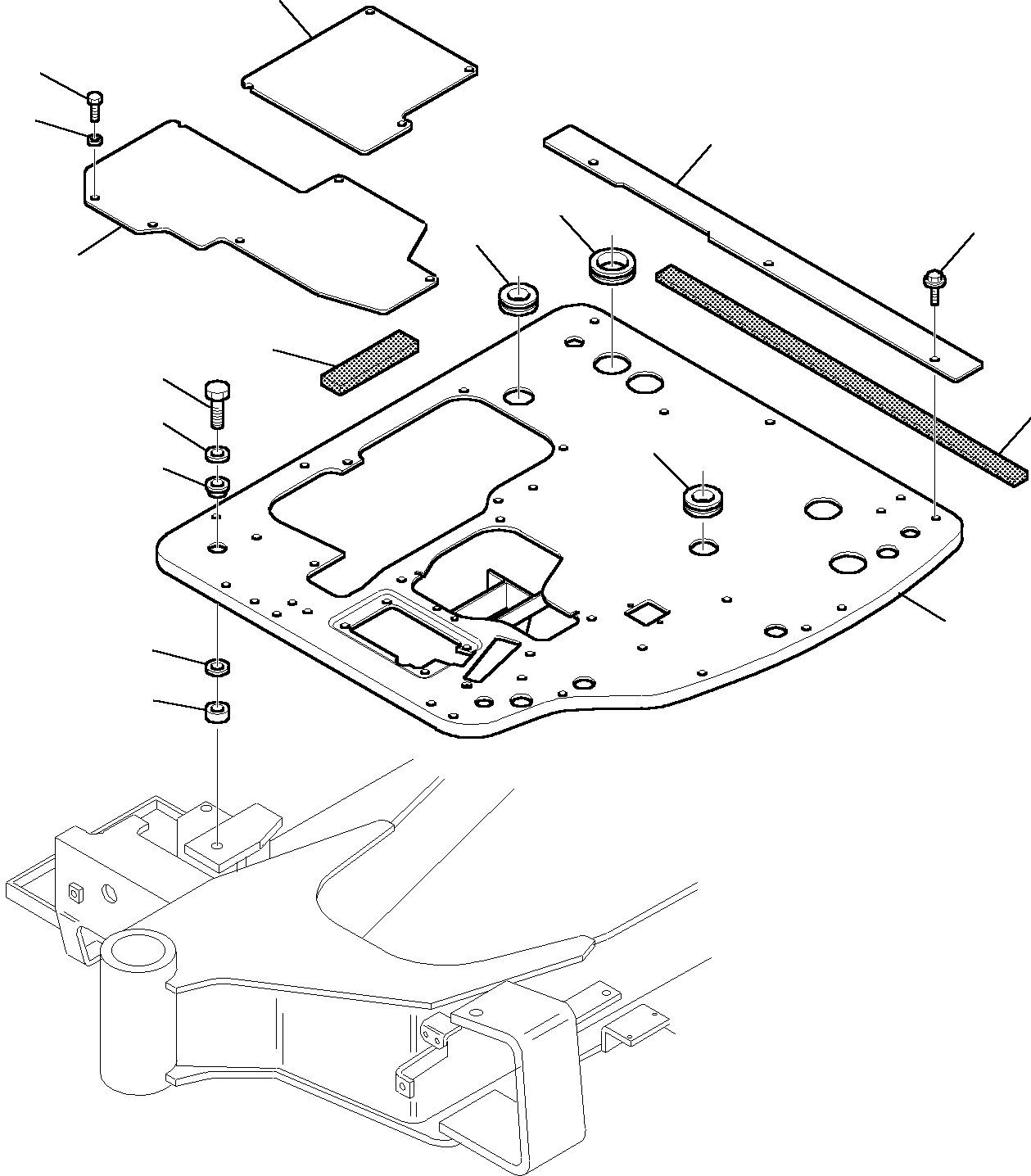Упорное кольцо 3F1042683 KOMATSU
