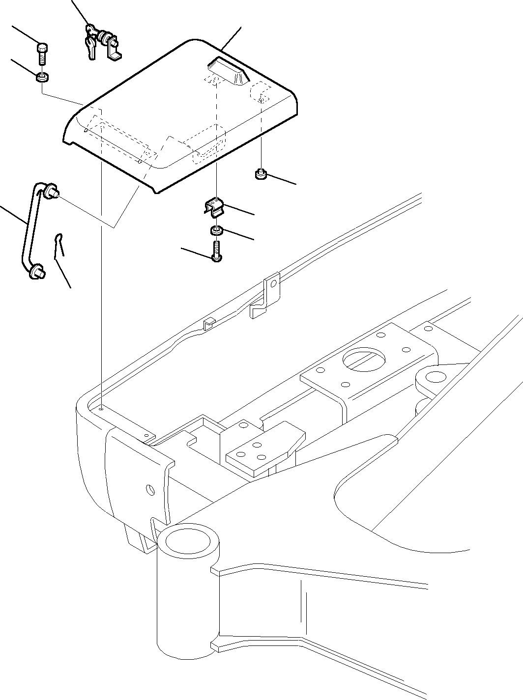 LOCK, ASSY. 816214959 KOMATSU