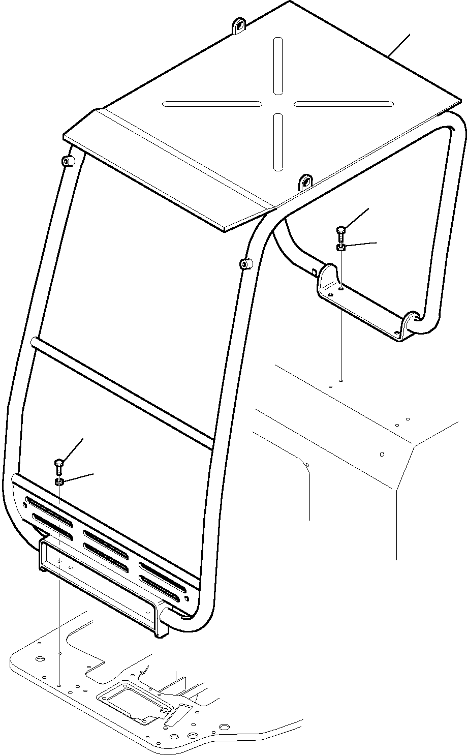 FOOT 312702052 KOMATSU