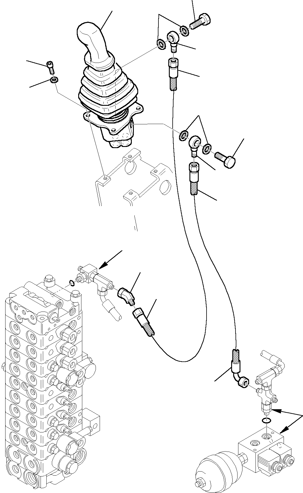 PPC VALVE, R.H. (890001556) KOMATSU