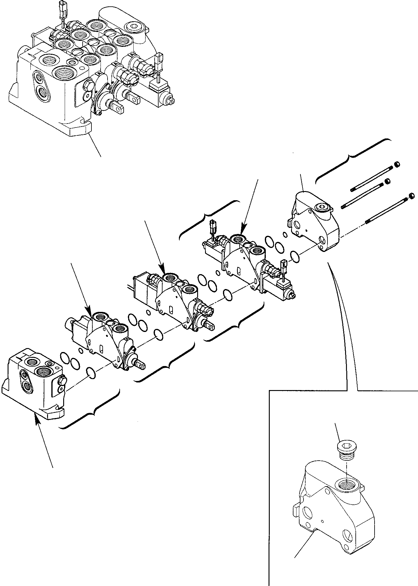 TIE RODS KIT 844200612 KOMATSU