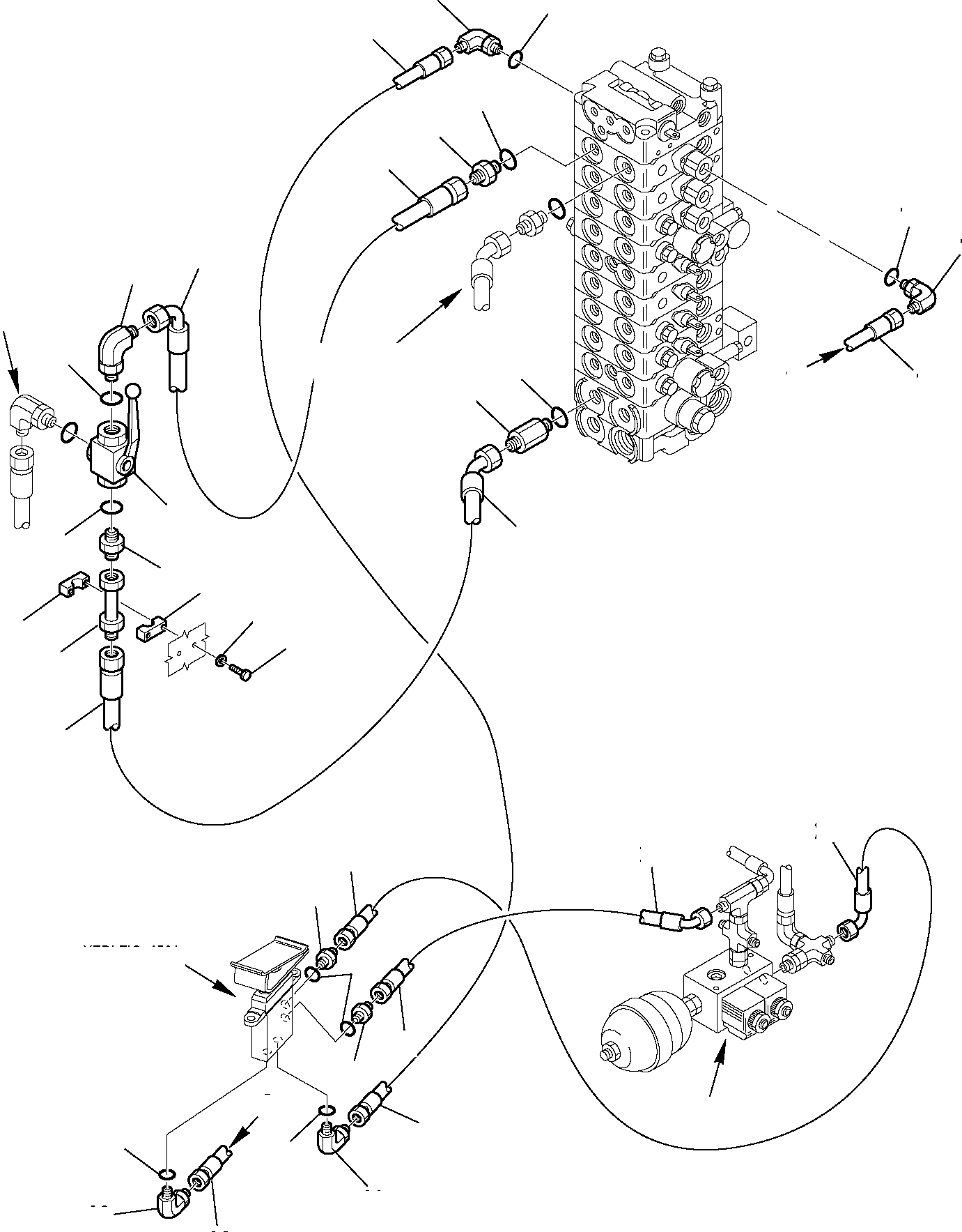 Хомут 393001028 KOMATSU
