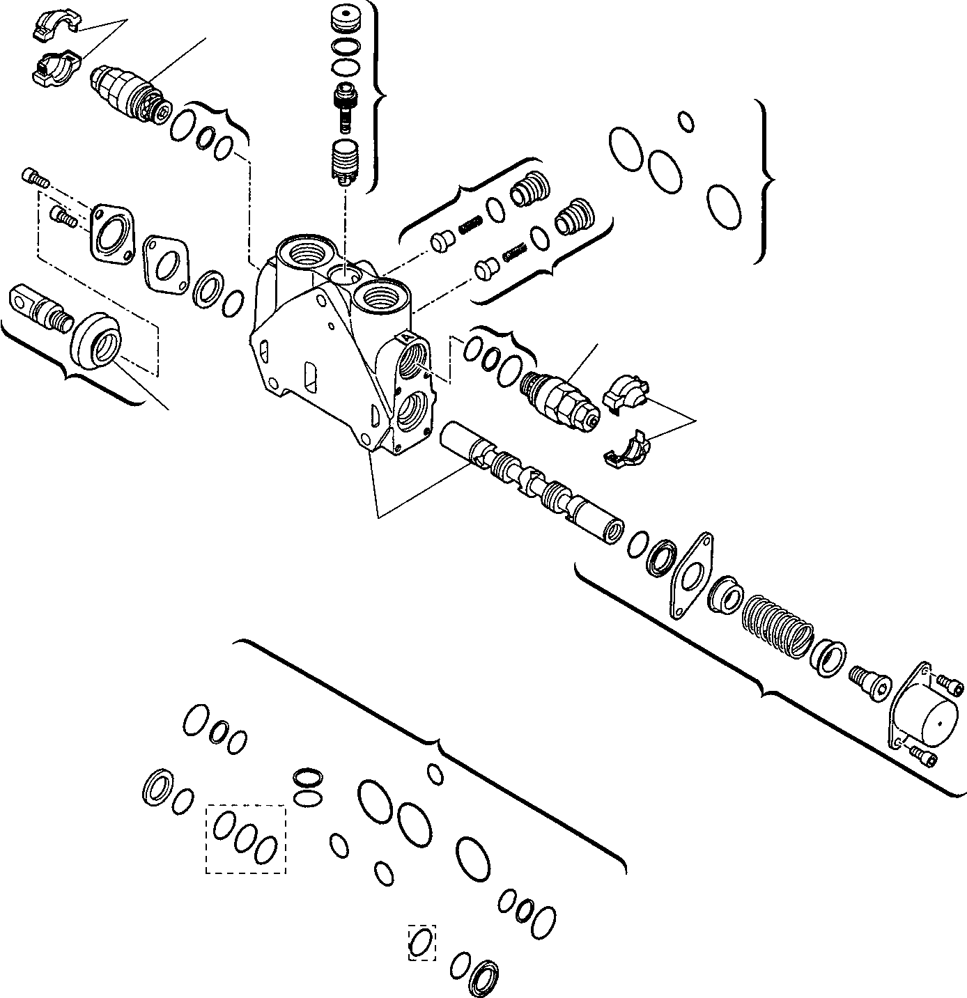 BLOCK, SWING ARM CONTROL (844200484) KOMATSU