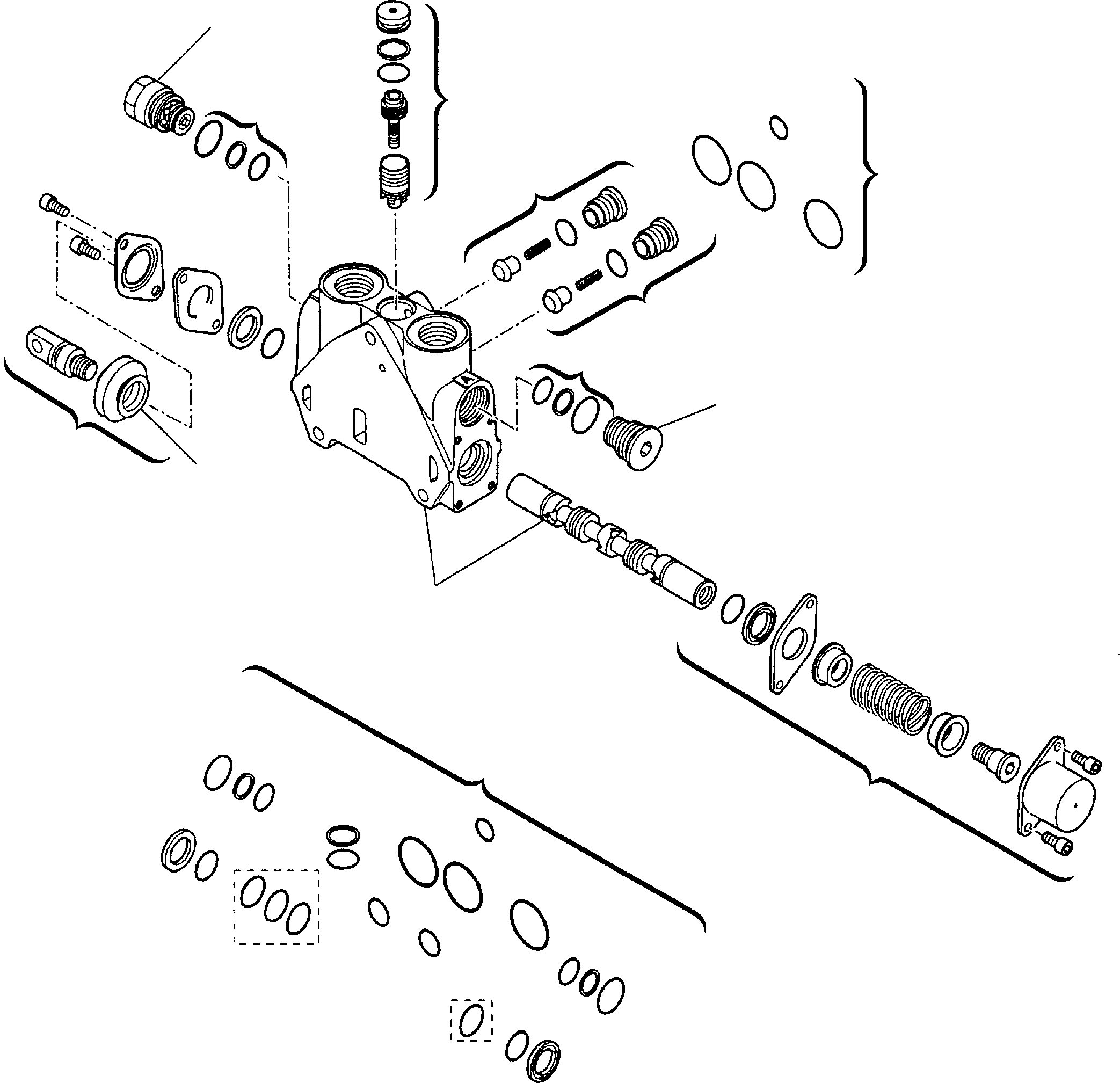 CONTROL VALVE,ASSY (844020242) KOMATSU