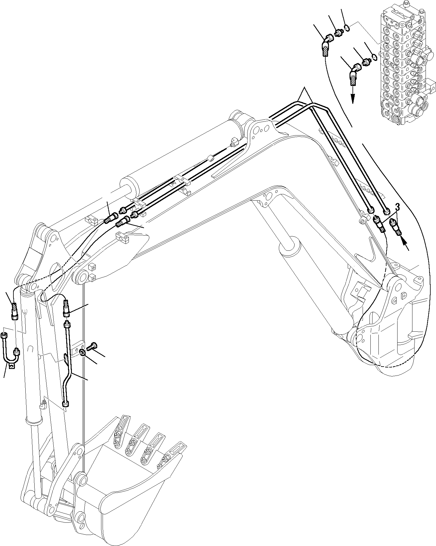Шланг 392377027 KOMATSU