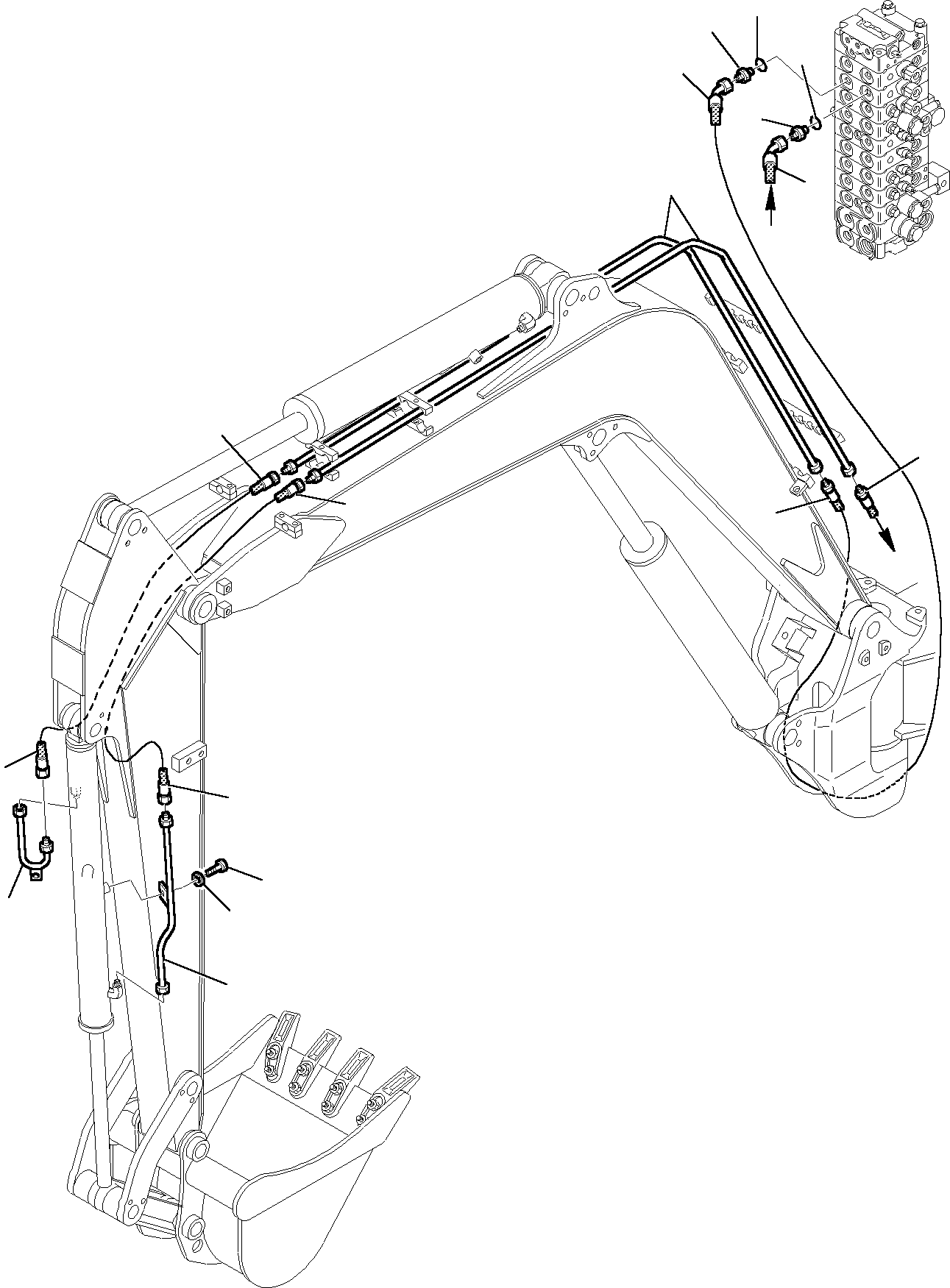 Шланг 392377029 KOMATSU