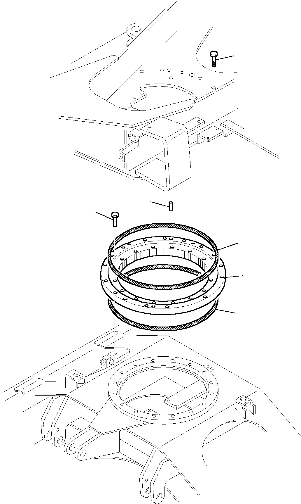 SWING CIRCLE 806000043 KOMATSU